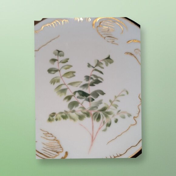 Theodore Haviland Limoges 1893-1925 Antique/Vintage Hand-painted E.J.M Decorativ - Picture 3 of 4